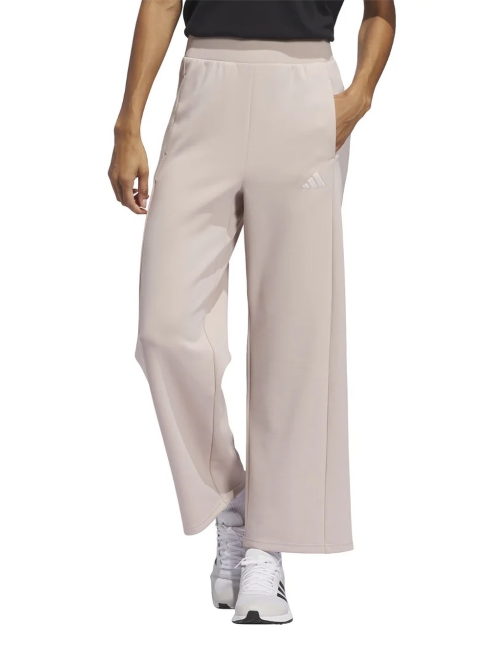 NWT adidas high waisted wide leg ankle pants